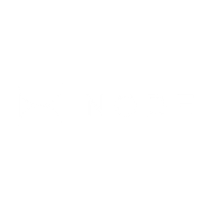 node audio logo white